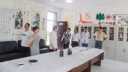 鄒城市老年大學考察我校分校建設并開展文化藝術交流活動